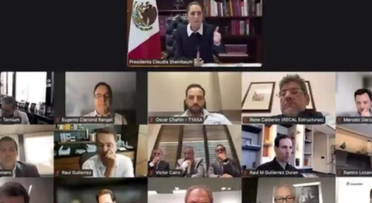 Analizan Presidenta y empresarios impacto de aranceles al acero y aluminio