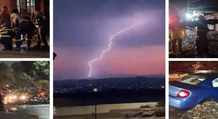 Fuertes inundaciones en el estado de Querétaro