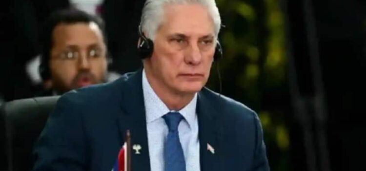 Sanciona Estados Unidos al presidente de Cuba
