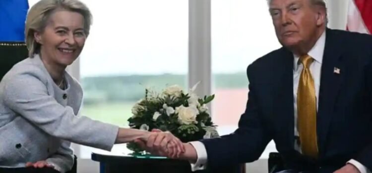 Llegan Estados Unidos y la Unión Europea a acuerdo comercial