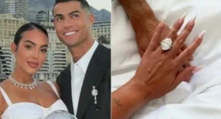 Georgina Rodríguez y Cristiano Ronaldo anuncian compromiso; el anillo genera debate por su millonario valor