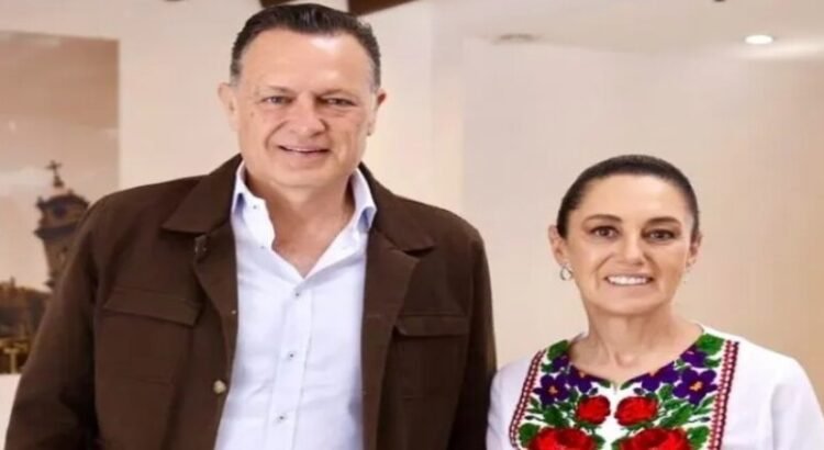 El gobernador Kuri y la presidenta Sheinbaum hablan de la seguridad