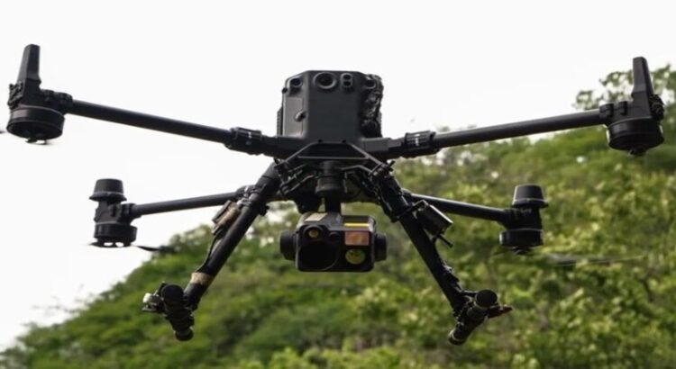 Tras la vigilancia con drones se disminuye robo a transportistas en carretera México-Querétaro