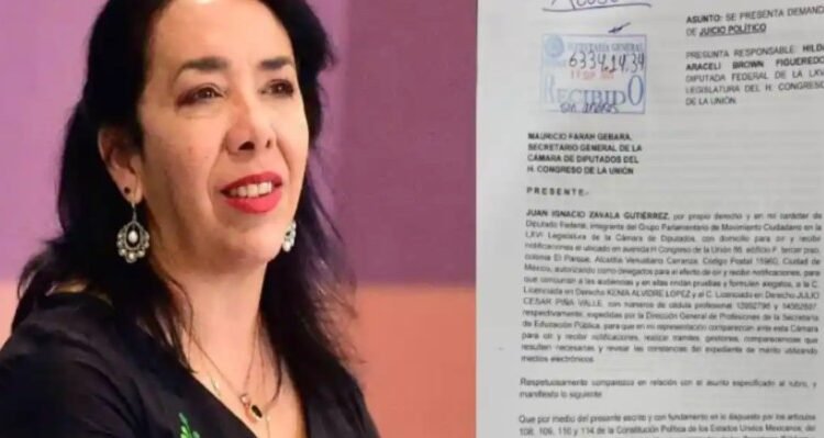 Solicita el MC juicio político contra legisladora de Morena