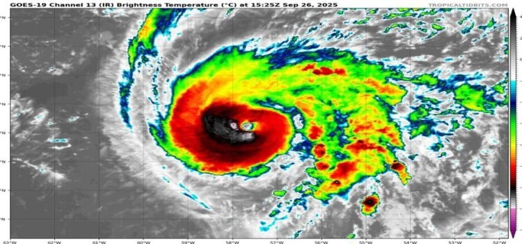 La tormenta Humberto pasa a huracán y advierten que toque tierra