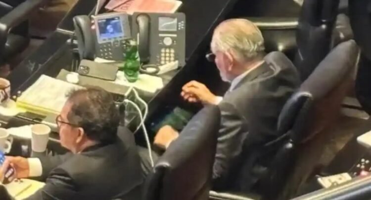 Prefiere Adán Augusto ver la Champions League que atender la sesión del senado
