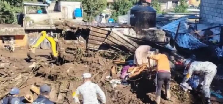 Reportan 37 fallecimientos por lluvias en cinco estados del país