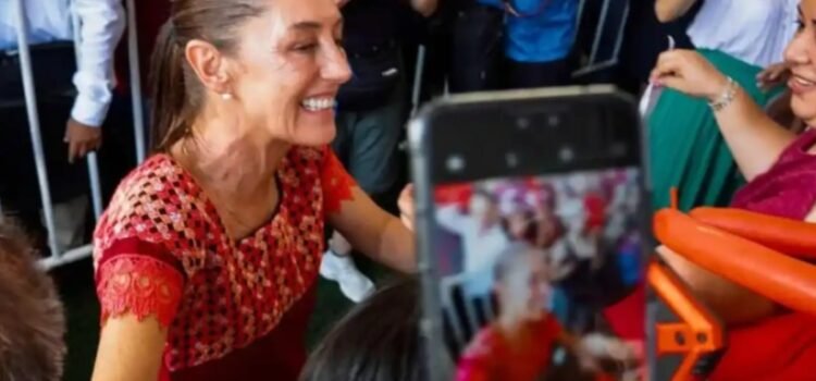 Celebró Claudia Sheinbaum su primer año como presidenta de México