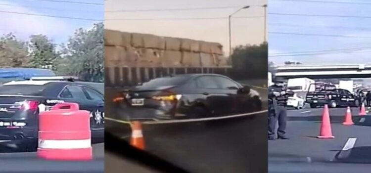 Un automovilista es baleado en la México-Querétaro y el Circuito Exterior Mexiquense