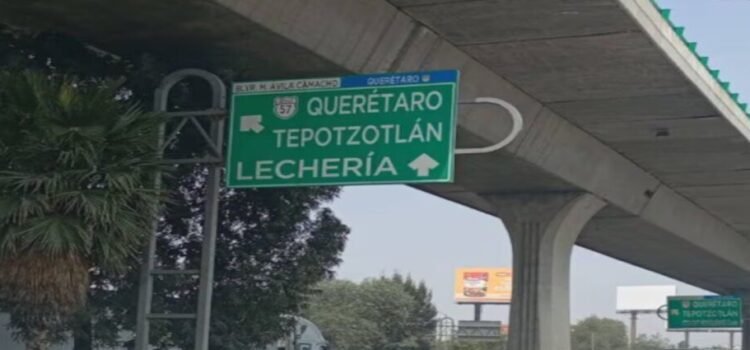 Son cooptados unos sujetos cobrando ‘peaje ilegal’ en intersección de la México-Querétaro