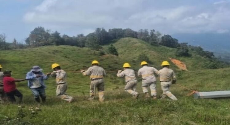 CFE restablece el suministro al 98.72% en Puebla, Hidalgo, Veracruz, San Luis Potosí y Querétaro