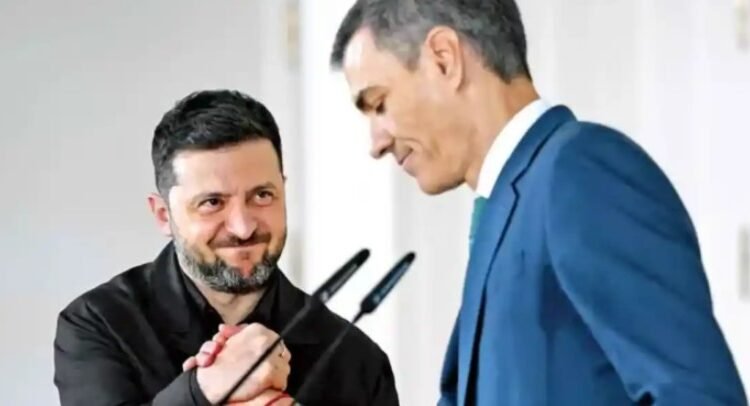 Confirma España nuevo apoyo financiero y militar para Ucrania Confirma España nuevo apoyo financiero y militar para Ucrania