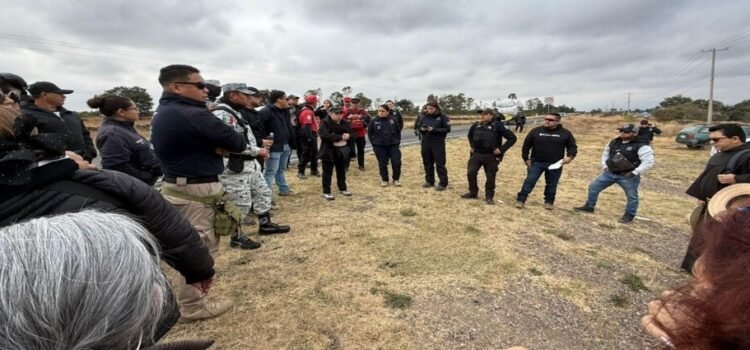 El colectivo Desaparecidos Querétaro inicia la jornada de búsqueda en San Juan del Río
