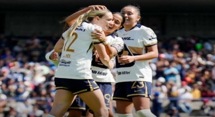 El equipo de Pumas femenil debuta con goliza 4-1 sobre Querétaro El equipo de Pumas femenil debuta con goliza 4-1 sobre Querétaro