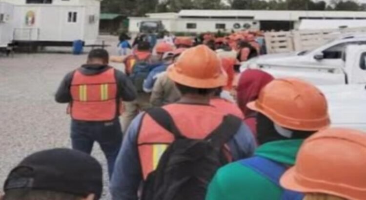 Los militares “maltratan” a los trabajadores del Tren México-Querétaro