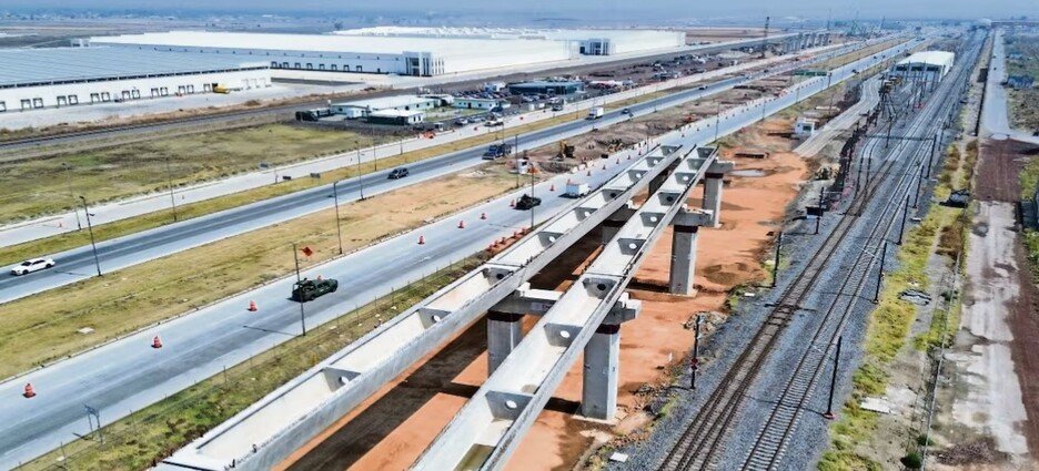 Avanzan las obras ferroviarias del AIFA-Pachuca y México-Querétaro en Edomex