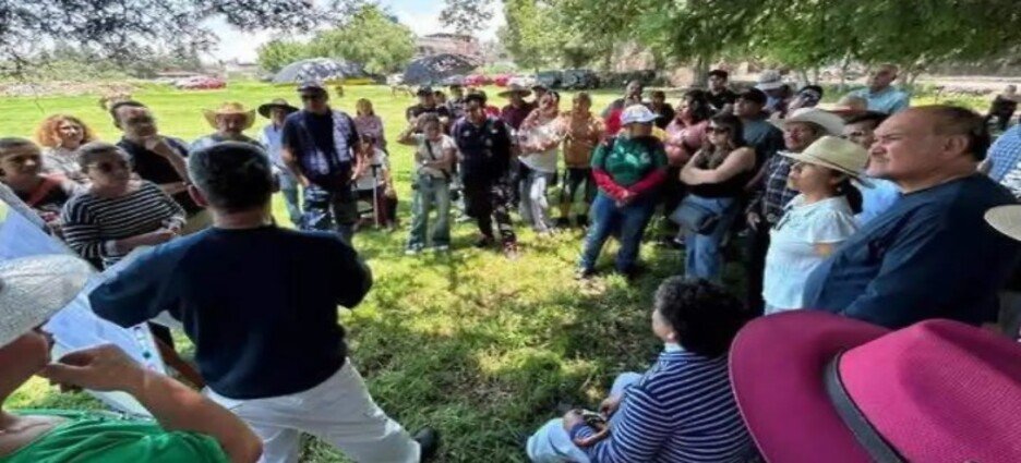 Los vecinos de Teoloyucan piden paradero y obras de movilidad por Tren México-Querétaro